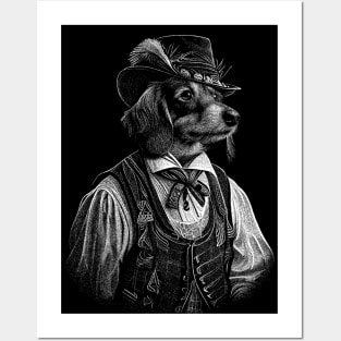 Bavarian Dachshund Posters and Art